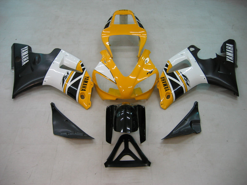 Fairings 1998-1999 Yamaha YZF-R1 Yellow White Black R1 Racing Generic