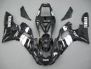 Fairings 1998-1999 Yamaha YZF-R1 Black White  R1 Racing Generic