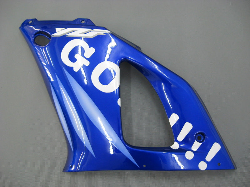 Fairings 1998-1999 Yamaha YZF-R1 Blue No.46 GO!!!!!!  R1 Racing Generic