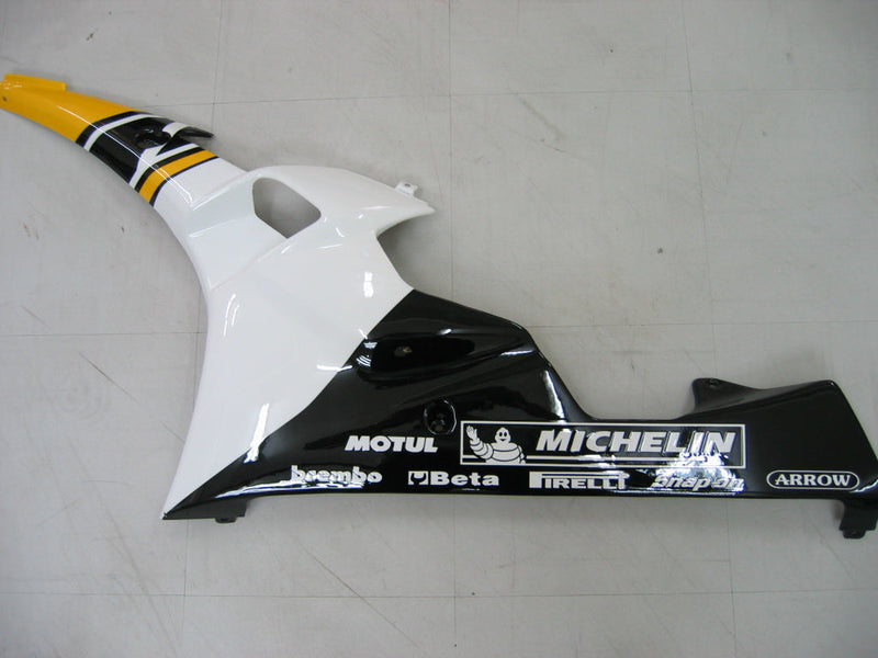 Fairings 2006-2007 Yamaha YZF-R6 Yellow White Black Motul R6 Generic