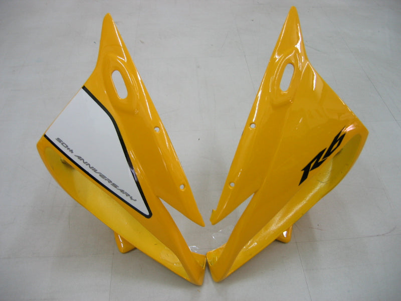 Fairings 2006-2007 Yamaha YZF-R6 Yellow White Black Motul R6 Racing Generic