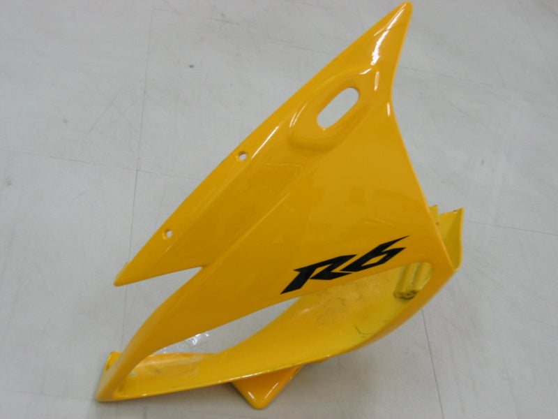 Fairings 2006-2007 Yamaha YZF-R6 Yellow White Black Motul R6 Generic