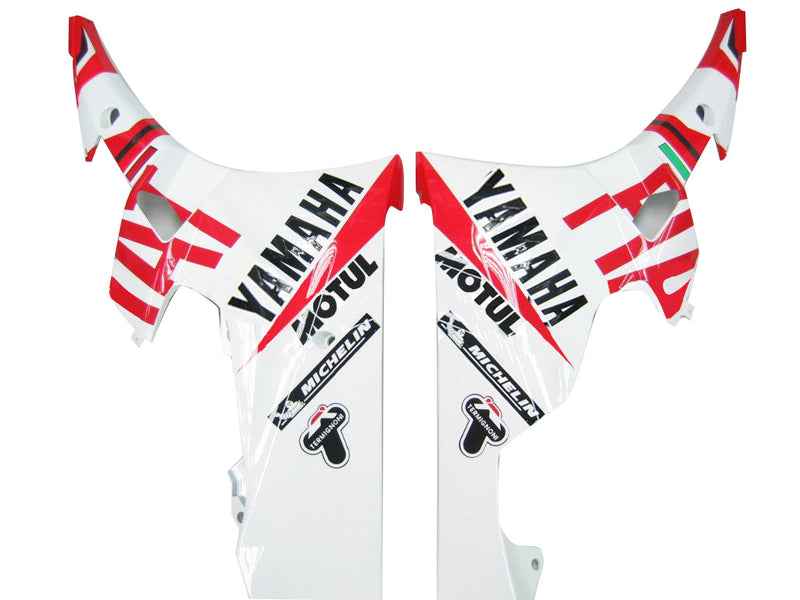 Fairings 2006-2007 Yamaha YZF-R6 White Red No.46 FIAT R6  Generic