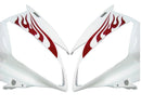 Fairings 2006-2007 Yamaha YZF-R6 White & Red Flame R6 Racing Generic