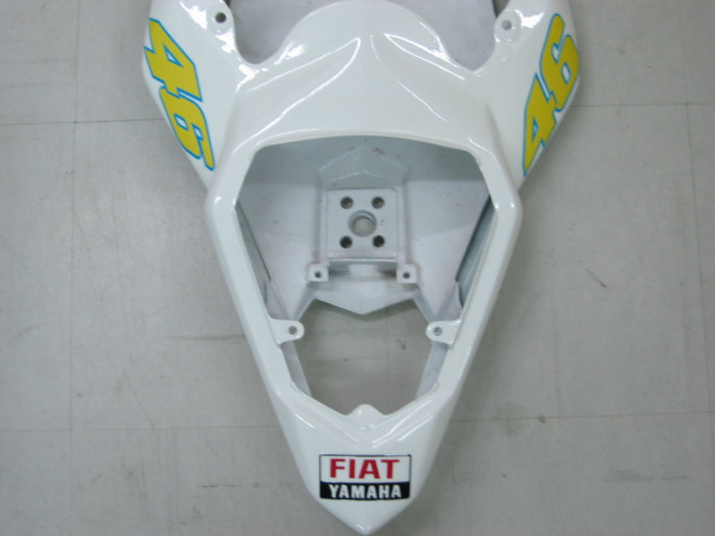 Fairings 2006-2007 Yamaha YZF-R6 White Blue No.46 FIAT R6  Generic