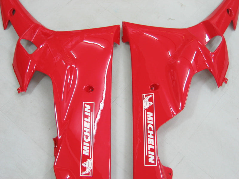 Fairings 2006-2007 Yamaha YZF-R6 White Red Michelin  R6  Generic