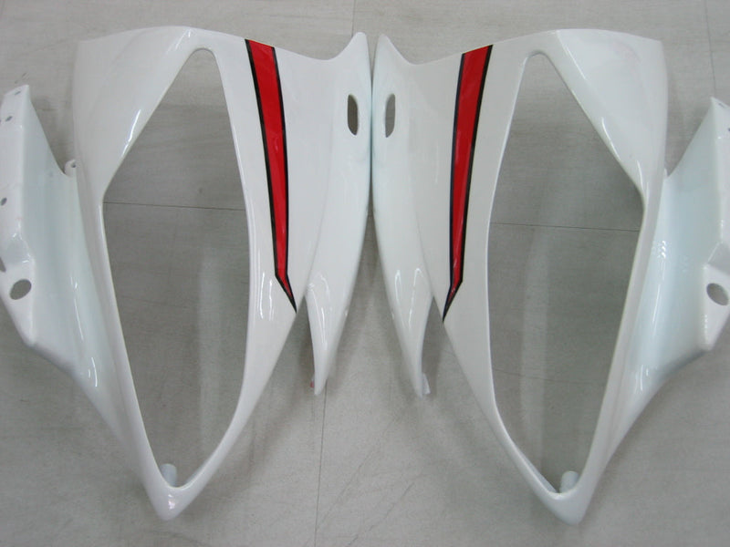 Fairings 2006-2007 Yamaha YZF-R6 White Red Michelin  R6  Generic