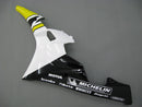Fairings 2006-2007 Yamaha YZF-R6 Yellow White Black R6 Racing Generic