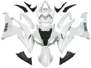 Fairings 2008-2016 Yamaha YZF-R6 White R6 Racing Generic