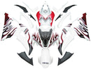 Fairings 2008-2016 Yamaha YZF-R6 White & Red Flame R6 Racing Generic