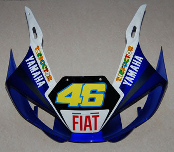 Fairings 1998-2002 Yamaha YZF-R6 White & Blue No.46 FIAT R6 Racing Generic