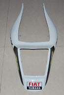 Fairings 1998-2002 Yamaha YZF-R6 White & Blue No.46 FIAT R6 Racing Generic