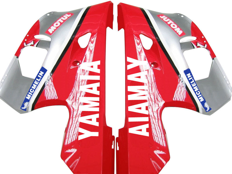 Fairings 1998-2002 Yamaha YZF-R6 Silver Red Fortuna R6 Racing Generic