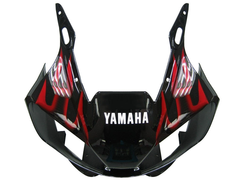 Fairingsr 1998-2002 Yamaha YZF-R6 Black & Red Flame R6 Racing Generic