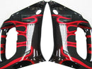 Fairingsr 1998-2002 Yamaha YZF-R6 Black & Red Flame R6 Racing Generic