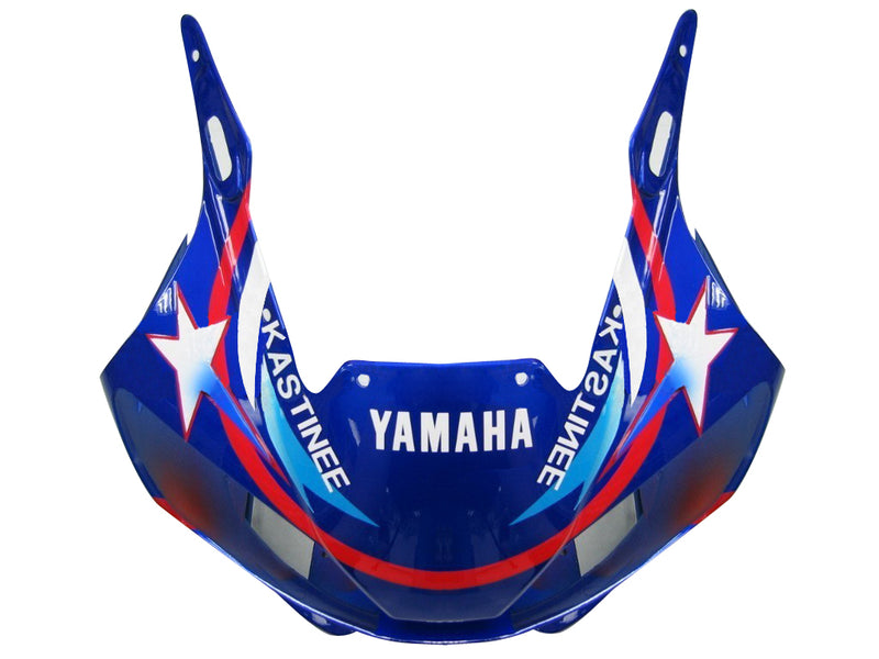Fairings 1998-2002 Yamaha YZF-R6 Blue White Star FIAT R6 Racing Generic