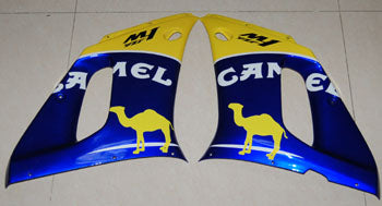 Fairings 1998-2002 Yamaha YZF-R6 Yellow Blue Camel R6  Generic