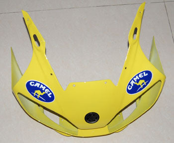 Fairings 1998-2002 Yamaha YZF-R6 Yellow Blue Camel R6 Racing Generic