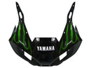 Fairings 1998-2002 Yamaha YZF-R6 Black & Green Flame R6  Generic