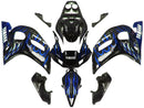 Fairings 1998-2002 Yamaha YZF-R6 Black & Blue Flame R6  Generic