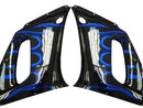 Fairings 1998-2002 Yamaha YZF-R6 Black & Blue Flame R6  Generic