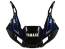 Fairings 1998-2002 Yamaha YZF-R6 Black & Blue Flame R6 Racing Generic