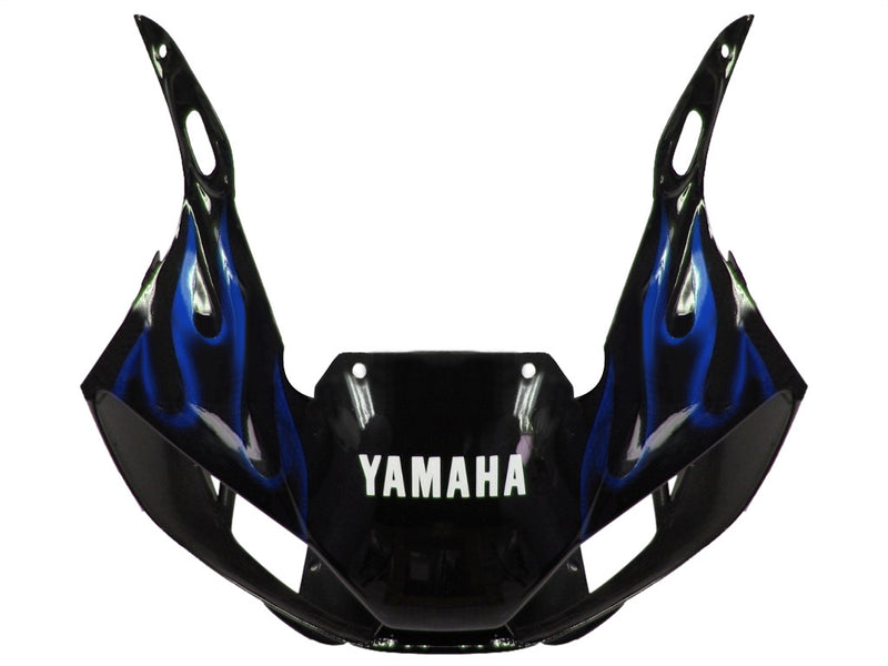 Fairings 1998-2002 Yamaha YZF-R6 Black & Blue Flame R6 Racing Generic