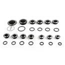 Motorcycle Frame Hole Caps Frame Cap Set For BMW R1200 R NINE T 2014-2016 Generic