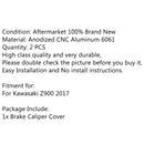 Front Brake Caliper Cover Disc Caliper Protector Cover For Kawasaki Z900 2017 Generic