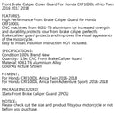 Motorcycle Front Brake Caliper Guard For Honda CRF1000L Africa Twin 2016-2018 Generic