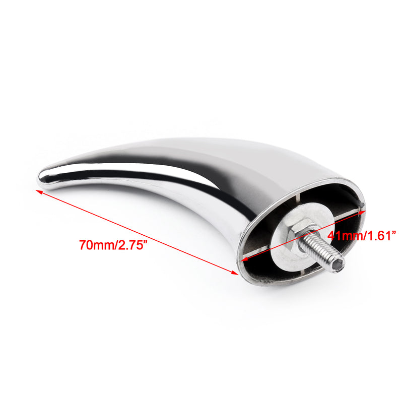 Motorcycles ABS Front Mudguard Fender Decoration Horn Tip For Harley Dyna Glide Generic