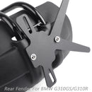 Black Rear Fender Mudguard Wheel Hugger Splash Guard For BMW G310/R 2017-2023 Generic