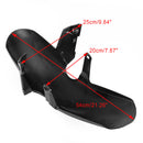 ABS Front Fender Mudguard for Honda CB650R CBR650R 2019-2024 Generic