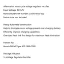 Voltage Regulator Rectifier For Honda FX650 Vigor 650 1999-2000 Generic