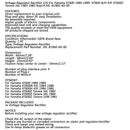 4-wire Voltage Regulator For Yamaha XT XT-Z 600 1984-1989