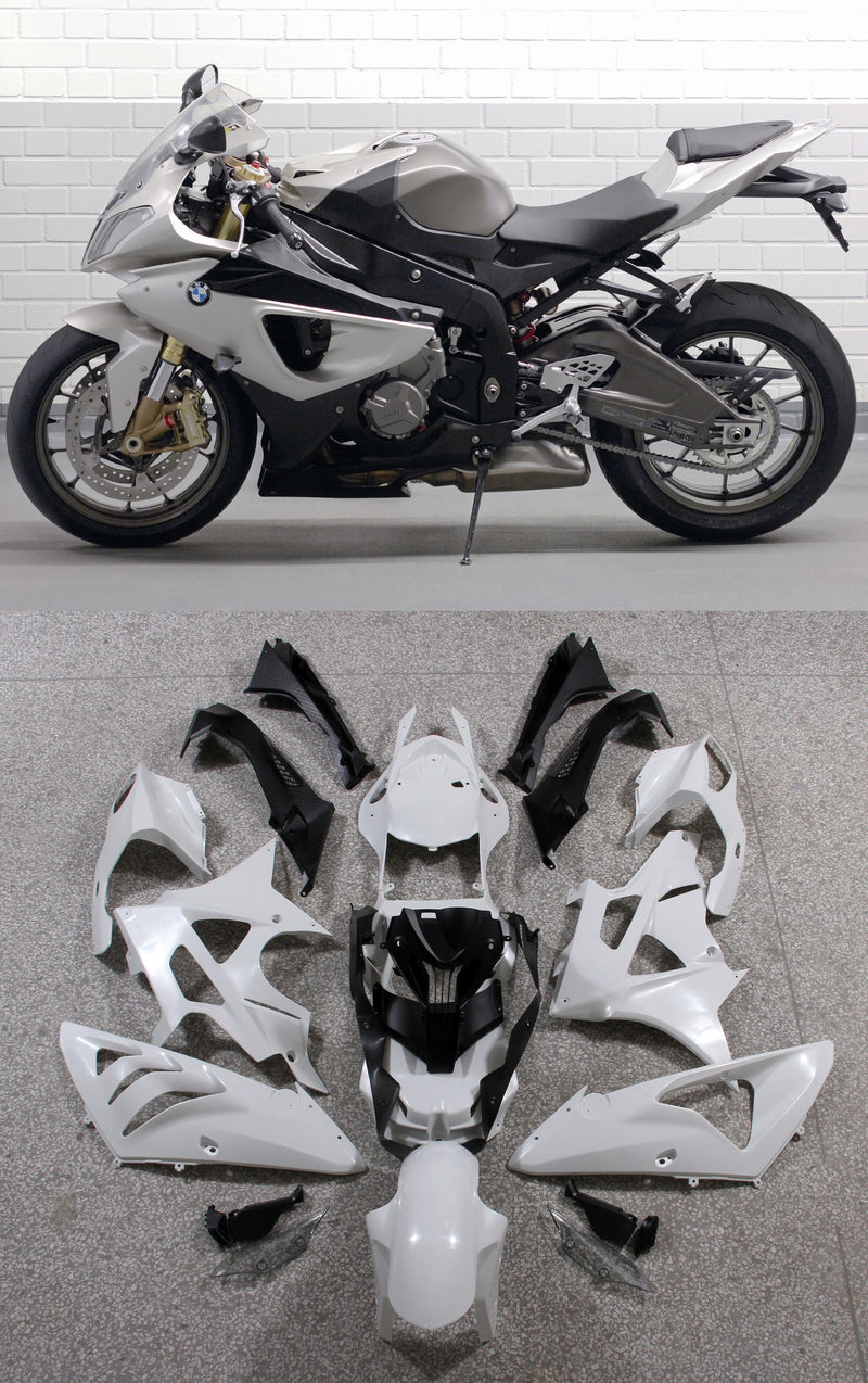 Fairings for 2009-2014 BMW S1000RR Mineral Silver Metallic BMW Racing Generic