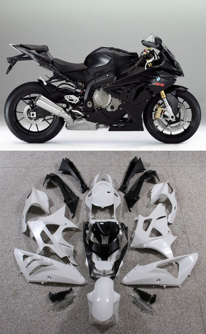 Fairings for 2009-2014 BMW S1000RR Black BMW Racing Generic