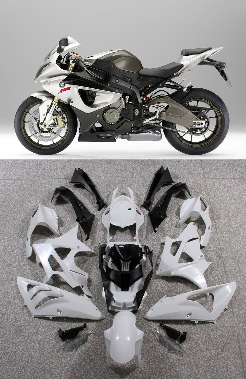 Fairings for 2009-2014 BMW S1000RR Mineral Silver Metallic SRR Racing  Generic