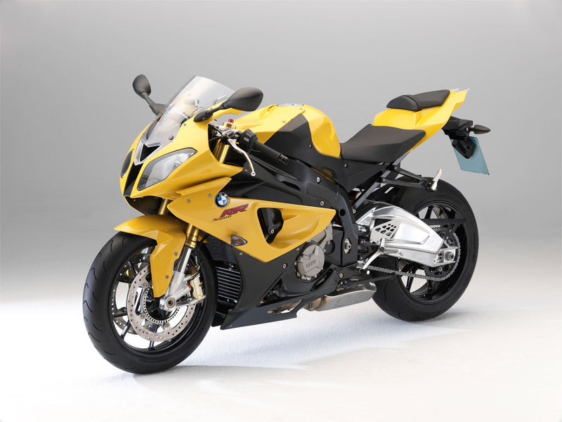 Fairings for 2009-2014 BMW S1000RR Yellow SRR Racing Generic