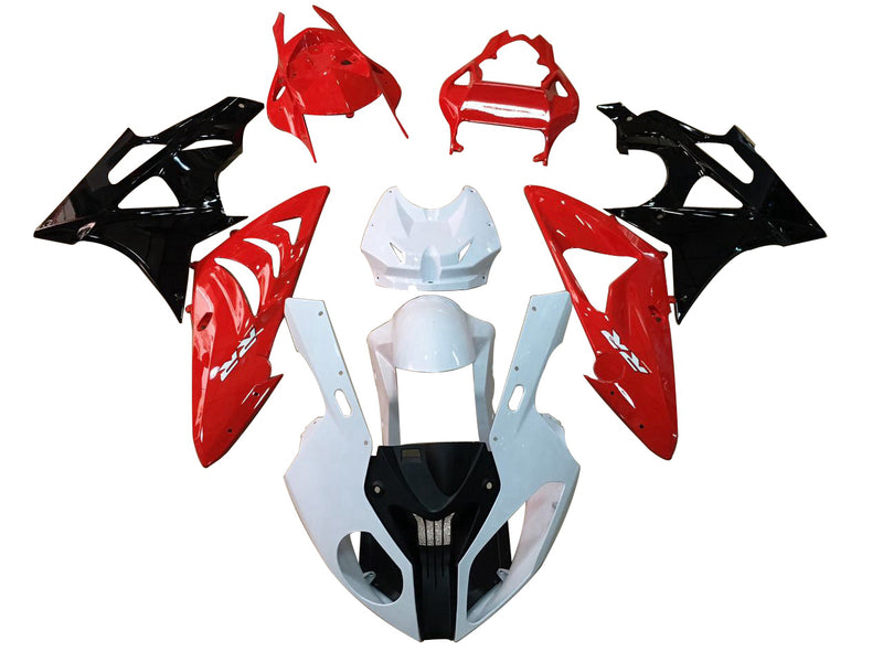 Fairings for 2009-2014 BMW S1000RR Red SRR Racing Generic