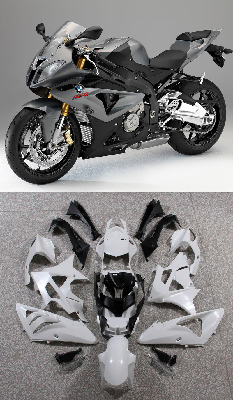 Fairings for 2009-2014 BMW S1000RR Grey SRR Racing Generic