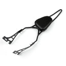 Sissy Bar With Cushion Pad Black Rear Backrest For Harley Davidson XL 883 1200
