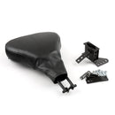 Rider Driver Backrest Black For Touring Road King Custom FLHR 1998-2008 Generic