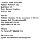 Black Luggage Rack Rear Carrier Plate kit For Yamaha MT-10 2016-2017 Generic