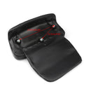 Black Chopped Tour-Pak Backrest Pad For Street Glide Road King 2014-2018 17 Generic