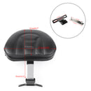 Adjustable Driver Rider Backrest Pad For 07-17 Harley Fatboy Heritage Softail Generic