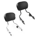 Sissy Bar Backrest Pad For Harley Electra Glide FLHT Road King FLHR 09-14