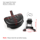 Plug-In Driver Backrest + Mounting Kit For Indian Chief Chieftain 2014-18 Black Generic