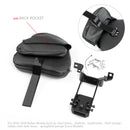 Plug-In Driver Backrest + Mounting Kit For Indian Chief Chieftain 2014-18 Black Generic