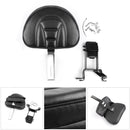 Plug-In Driver Backrest + Mounting Kit For Indian Chief Chieftain 2014-18 Black Generic